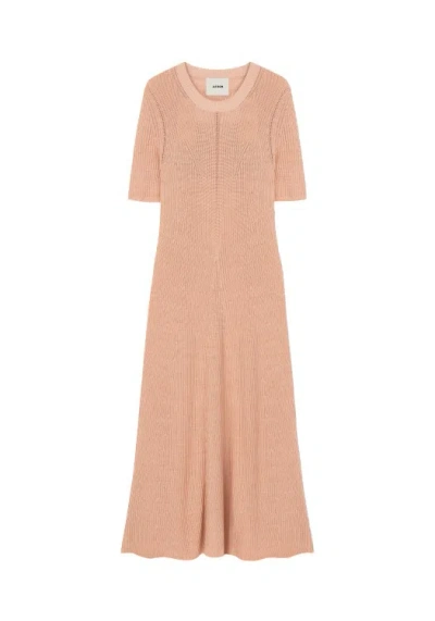 Aeron Selkie - Knitted Dress In Pink