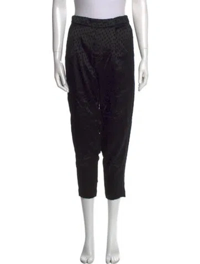 Pre-owned Aeron Skinny Leg Pants In Black