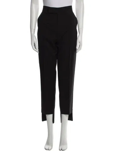Pre-owned Aeron Straight Leg Pants In Black