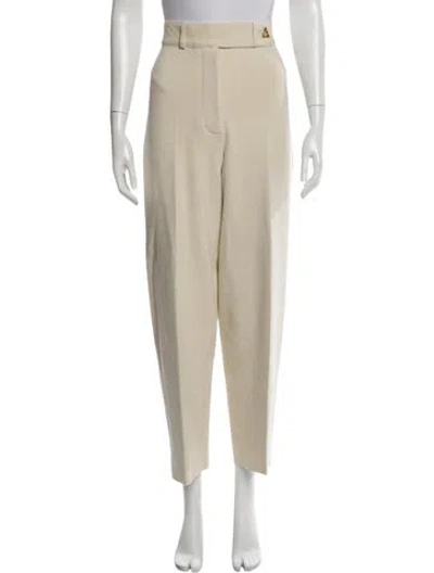 Pre-owned Aeron Straight Leg Pants In Neutral