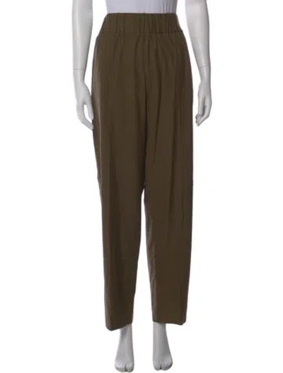 Pre-owned Aeron Straight Leg Pants W/ Tags In Green