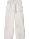 Aeron Straight-leg Trousers In White
