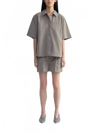 Aeron Suiting Parker Shorts In Grey In Gray