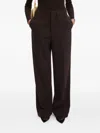 Aeron Tailored Trousers In Brown