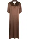 Aeron Talbot Midi Dress In Brown