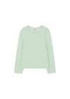 Aeron Thunder - Alpaca-blend Oversized Sweater In Grey