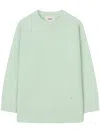 Aeron Thunder - Alpaca-blend Oversized Sweater In 绿色