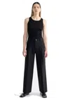 Aeron Tomi - Fitted Tank Top In Black