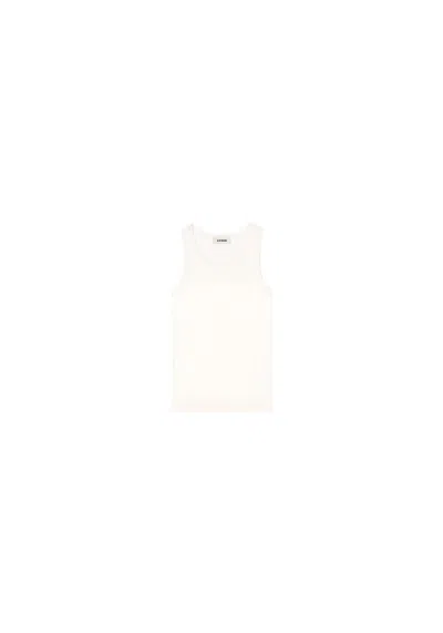 Aeron Tomi - Fitted Tank Top In White
