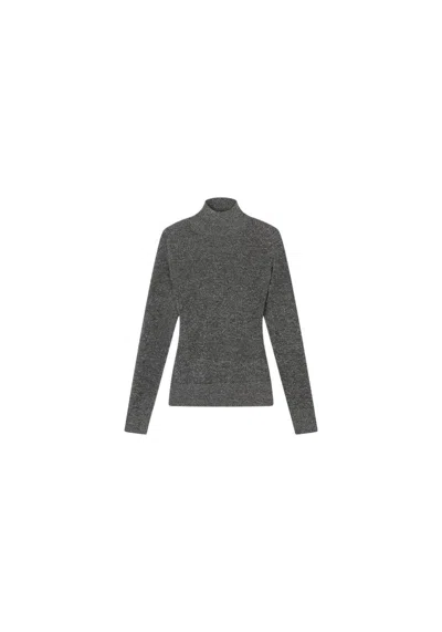 Aeron Vaslav - Sparkly Ribbed Turtleneck