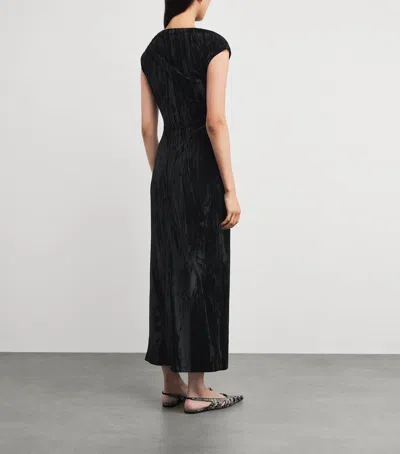 Aeron Velvet Elowen Maxi Dress In Black