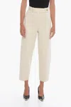 Aeron Viscose-knit Madeline Tailored Pants In Beige