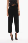 Aeron Viscose-knit Madeline Tailored Pants In Black