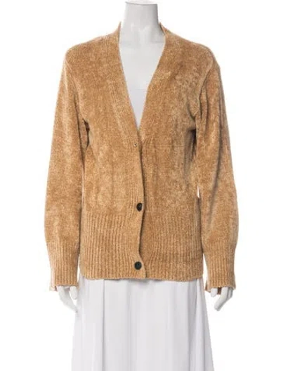 Pre-owned Aeron V-neck Sweater In Neutral
