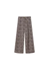 Aeron Wellen Abstract-print Palazzo Pants In Grey
