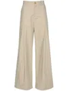 Aeron Wellen Poplin Palazzo Pants In Neutrals