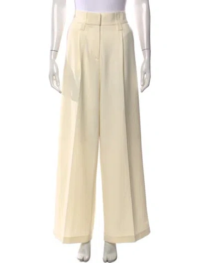 Pre-owned Aeron Wide Leg Pants In Neutrals