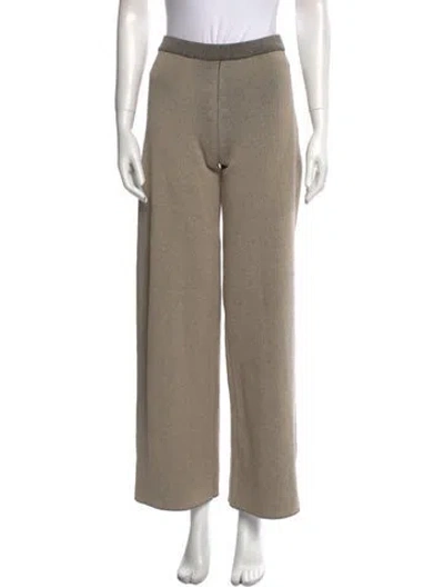 Pre-owned Aeron Wide Leg Pants W/ Tags In Neutral