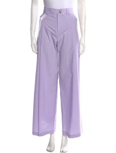 Pre-owned Aeron Wide Leg Pants W/ Tags In Purple
