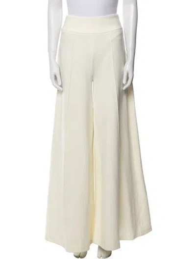 Pre-owned Aeron Wide Leg Pants In White