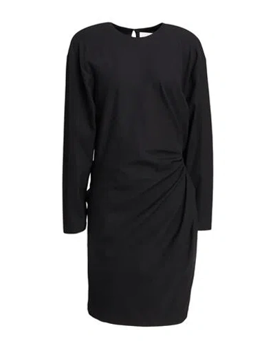 Aeron Woman Mini Dress Black Size 4 Ecovero Viscose, Polyester, Elastane