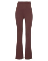 Aeron Woman Pants Chocolate Brown Size M Viscose, Polyamide In Brown