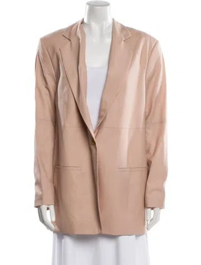 Pre-owned Aeron Wool Blazer In Pink