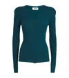 Aeron Wool V-neck Leandra Top In Multi