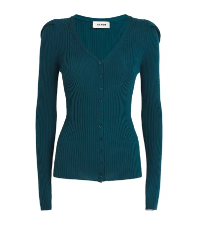Aeron Wool V-neck Leandra Top In Multi