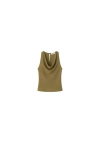 Aeron Yael - Cowl Neck Top In Brown