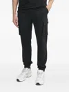 Aeronautica Militare Cargo-pocket Track Pants In Black