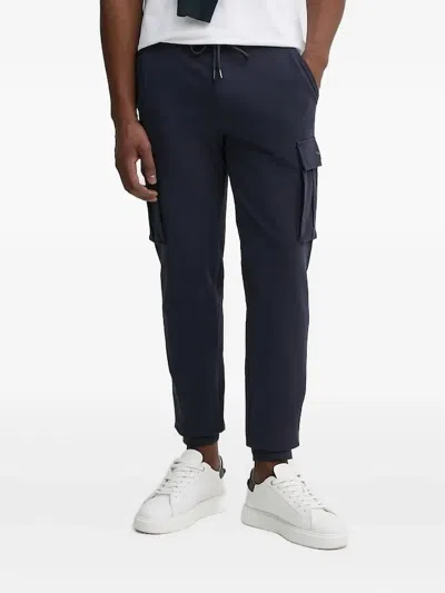 Aeronautica Militare Cargo-pockets Track Pants In Blue