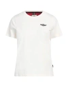 Aeronautica Militare Cristiano Di Thiene Woman T-shirt White Size S Cotton, Elastane In White