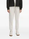 Aeronautica Militare Drawstring-waist Track Pants In White
