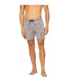 Aeronautica Militare Elastic Waist Swimming Trunks In Iron-gray