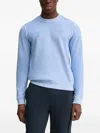 Aeronautica Militare Embroidered-logo Sweatshirt In Blue