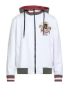 Aeronautica Militare Frecce Tricolori Man Sweatshirt White Size Xl Cotton, Elastane