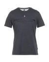 Aeronautica Militare Frecce Tricolori Man T-shirt Navy Size Xl Cotton In Black