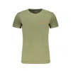 Aeronautica Militare Green Cotton T-shirt In Green