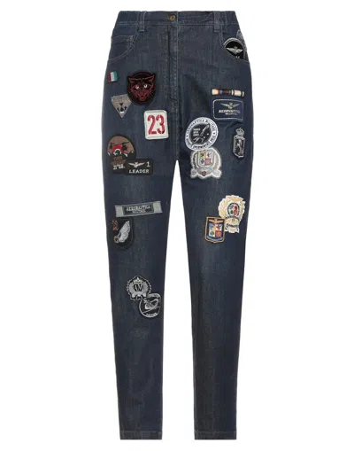 Aeronautica Militare Jeans In Blue
