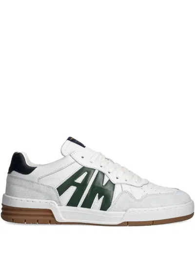 Aeronautica Militare Logo-appliqué Sneakers In White