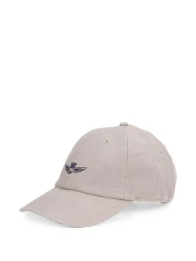 Aeronautica Militare Logo-embroidered Baseball Cap In Neutral