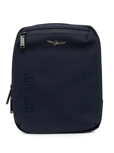 Aeronautica Militare Logo-plaque Belt Bag In Blue