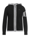 Aeronautica Militare Man Cardigan Midnight Blue Size L Cotton