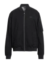 Aeronautica Militare Man Jacket Black Size 46 Cotton, Elastane
