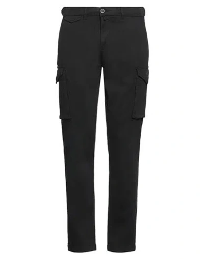 Aeronautica Militare Man Pants Black Size 38 Cotton, Elastane