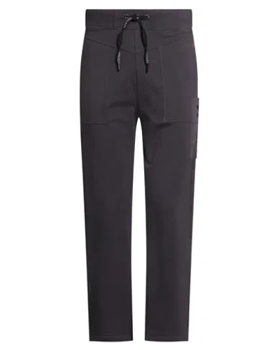 Aeronautica Militare Man Pants Charcoal Size S Cotton, Elastane In Gray