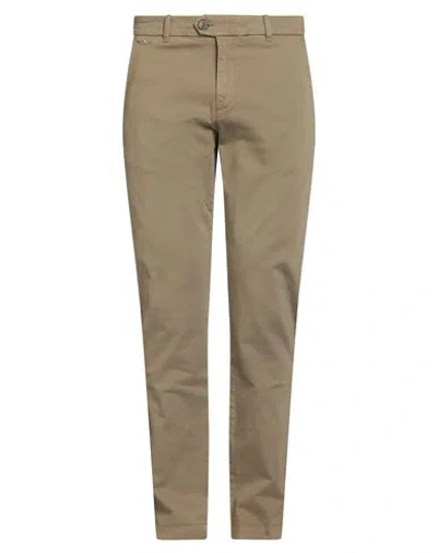 Aeronautica Militare Man Pants Khaki Size 36 Cotton, Elastane In Neutral