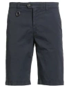 Aeronautica Militare Man Shorts & Bermuda Shorts Navy Size 30 Cotton, Elastane In Blue
