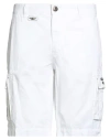 Aeronautica Militare Man Shorts & Bermuda Shorts White Size 40 Cotton In White